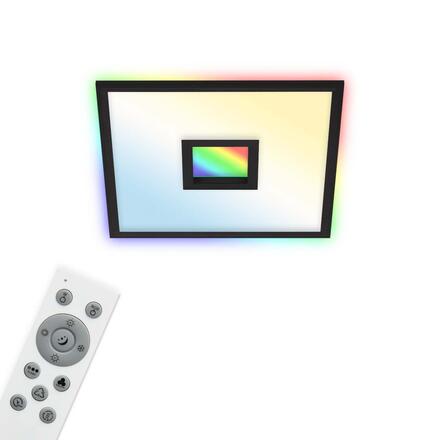 BRILONER TELEFUNKEN svítidlo LED panel, paměť, dálkový ovladač, RGB, časovač, přímé a nepřímé osvětlení 319405TF