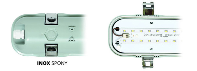 Ecolite LED prachotěs 39W,120cm,IP65,5900lm,4100K TL3902A-LED39W