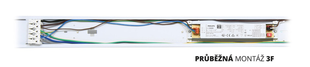 Ecolite LED prachotěs 39W,120cm,IP65,5900lm,4100K TL3902A-LED39W