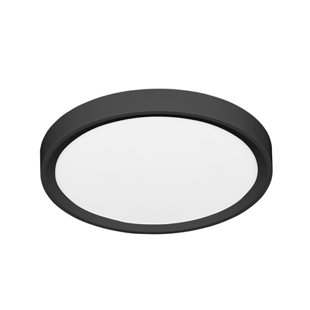 Ecolite LED svítidlo kruh 32W 40cm CCT 3840lm IP40 černý lem W007-CCT/32W/CR