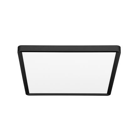 Ecolite LED svítidlo čtverec 24W 30cm CCT 2400lm IP40 černý lem W008S-CCT/24W/CR