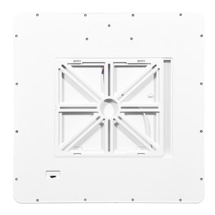 Ecolite LED svítidlo čtverec 40W 50cm CCT 4800lm IP40 černý lem W008S-CCT/40W/CR