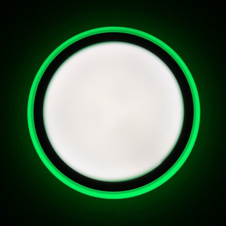 Ecolite LED stropní svítidlo RC průměr 38,5cm 30W+6W 3CCT IP20 2700lm bílá WCJ385-36W/RGBW