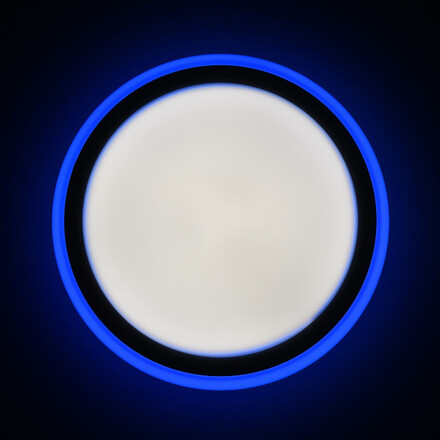 Ecolite LED stropní svítidlo RC průměr 38,5cm 30W+6W 3CCT IP20 2700lm bílá WCJ385-36W/RGBW