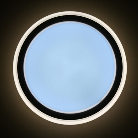 Ecolite LED stropní svítidlo RC průměr 38,5cm 30W+6W 3CCT IP20 2700lm bílá WCJ385-36W/RGBW