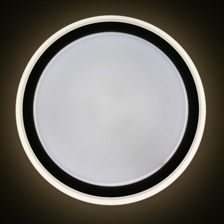 Ecolite LED stropní svítidlo RC průměr 38,5cm 30W+6W 3CCT IP20 2700lm bílá WCJ385-36W/RGBW