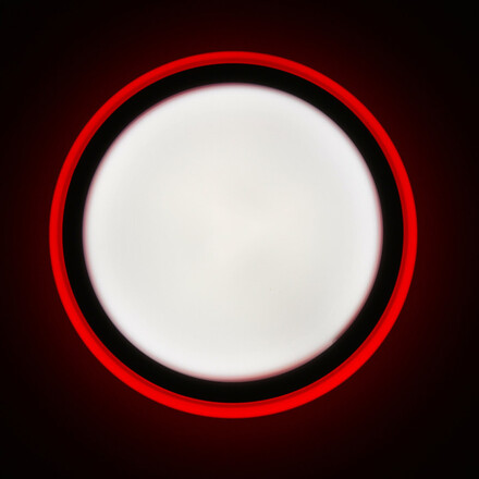 Ecolite LED stropní svítidlo RC průměr 38,5cm 30W+6W 3CCT IP20 2700lm bílá WCJ385-36W/RGBW