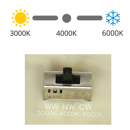 Ecolite Stropní LED svítidlo HF pohybový senzor a EM nouzové 16W 1300lm CCT IP66 IK10 WHST706/HF/EM-16W/CCT
