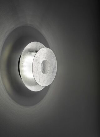 WOFI Nástěnné svítidlo Bayonne 1x 6,5W LED 430lm 3000K stříbrná 4048-203R