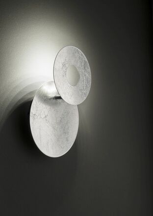 WOFI Nástěnné svítidlo Bayonne 1x 6,5W LED 430lm 3000K stříbrná 4048-203R
