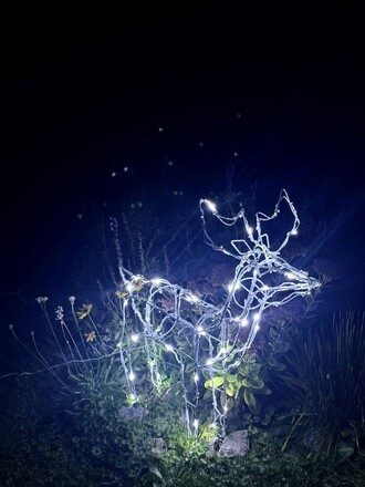 ACA Lighting sob 100 LED CW, 220-240V + 8 programů, IP44, 66x31x80cm, 5m bílý kabel X0810024241