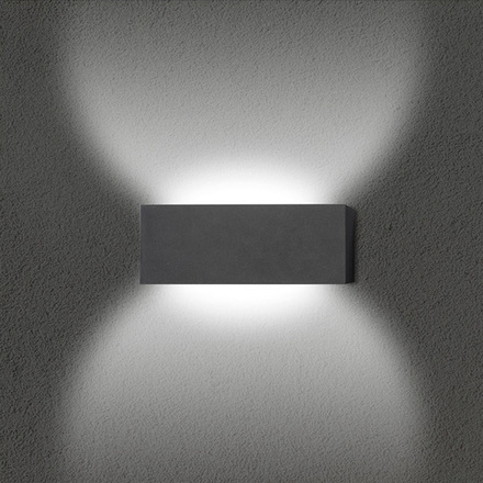 Ecolite SMD venkovní svítidlo 2x6W 1090lm 4000K IP44 antracit Z1381A1-CR