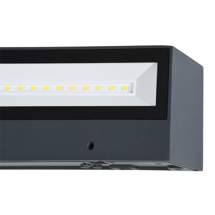 Ecolite SMD venkovní svítidlo 2x12W 2130lm 4000K IP44 antracit Z1381C1-CR