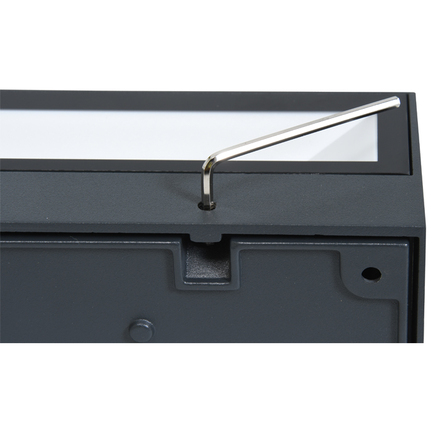 Ecolite SMD venkovní svítidlo 2x12W 2130lm 4000K IP44 antracit Z1381C1-CR