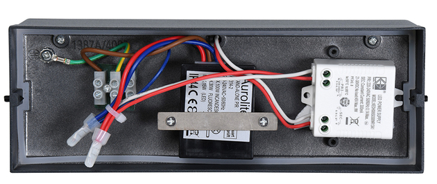 Ecolite SMD venkovní svítidlo PIR 9W 700lm 4000K IP44 antracit Z1387A/PIR-CR