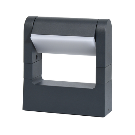 Ecolite SMD venkovní svítidlo 6W 500lm 4000K IP44 antracit Z1514G-CR