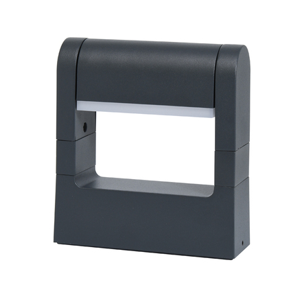 Ecolite SMD venkovní svítidlo 6W 500lm 4000K IP44 antracit Z1514G-CR