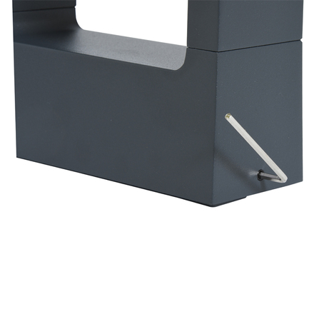 Ecolite SMD venkovní sloupek 50cm 6W 500lm 4000K IP44 antracit Z1514G/500-CR