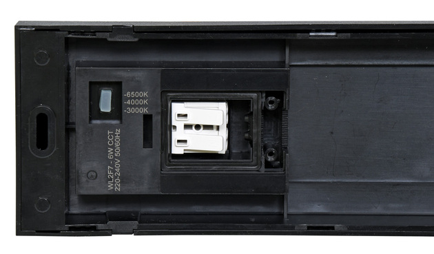 Ecolite SMD venkovní svítidlo 6W 480lm CCT IP65 černé ZSE5-CR