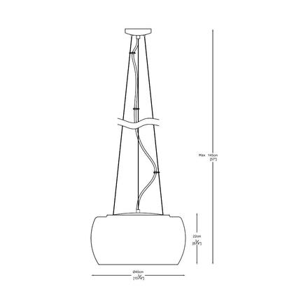 ZUMALINE Závěsné svítidlo CRYSTAL P0076-05L-F4FZ