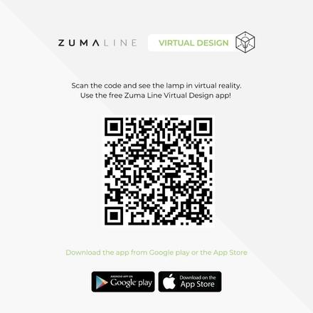 ZUMALINE Stropní svítidlo GEM C0389-01A-F7AC