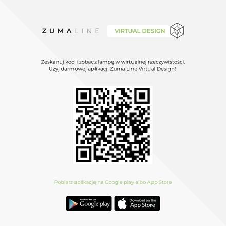 ZUMALINE Závěsné svítidlo INGA P06-GD-BK