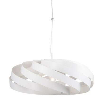 ZUMALINE 1134 závěsné svítidlo VENTO 60 cm bílá