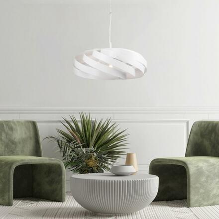 ZUMALINE 1134 závěsné svítidlo VENTO 60 cm bílá