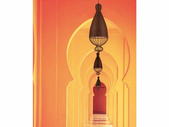 ACA Lighting Vintage závěsné svítidlo AD8042BK
