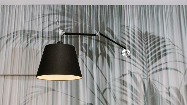 Artemide Tolomeo Mega nástěnná, stolní a stojací lampa LED 2700K - se stmívačem na těle lampy - hliník - tělo lampy bez základny a stínítka 0761W10A