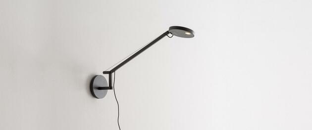 Artemide Demetra Micro nástěnné - 3000K - černá 1748050A