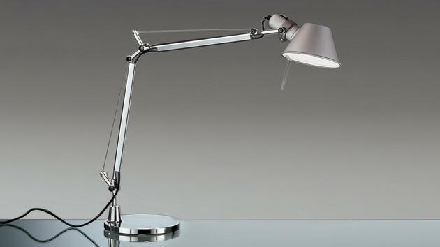 Artemide TOLOMEO stolní MINI LED C/RILEVAT.detektor pohybu alu bez podstavce A005500