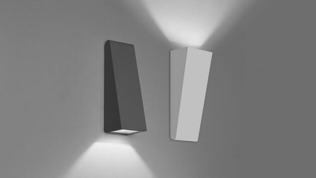 Artemide Cuneo nástěnné/stojací lampa šedá / bílá T082700