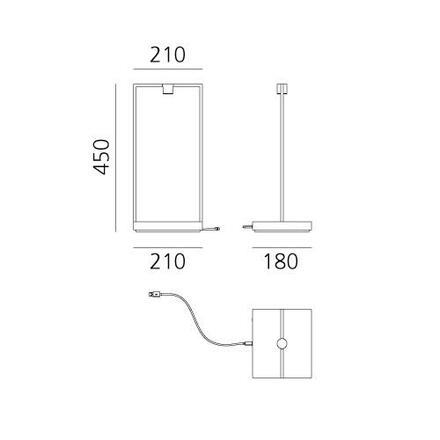 Artemide Curiosity 45 - černá / hnědá 0176010A