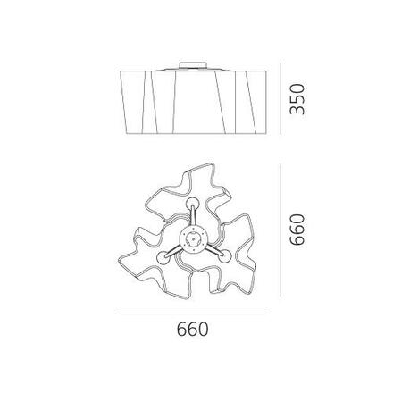 Artemide LOGICO stropní 3X120° hedváb. povrch 0458020A