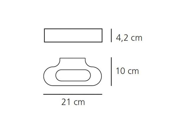 Artemide TALO LED W lesk chrom 0615030A