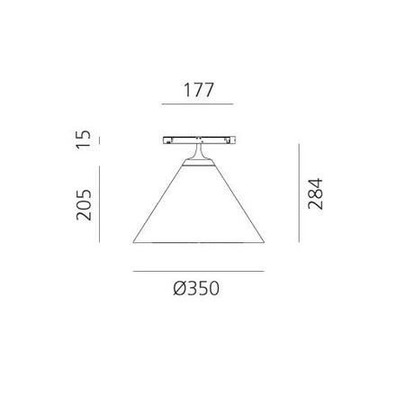 Artemide Look at Me Cone Track 35 1455010A