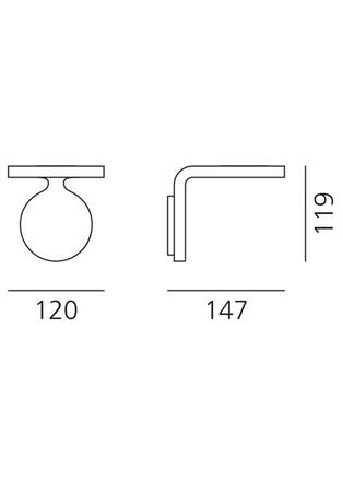 Artemide REA 12 LED W bílá 1614010A