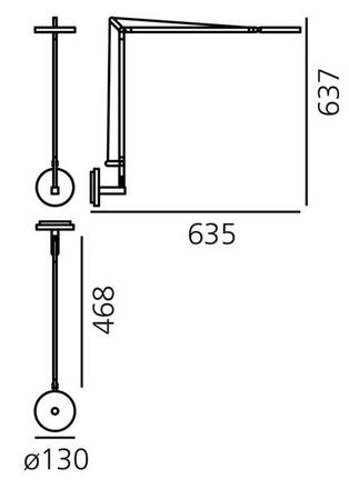 Artemide Demetra stolní lampa - 2700K - tělo lampy - bílá 1734W20A