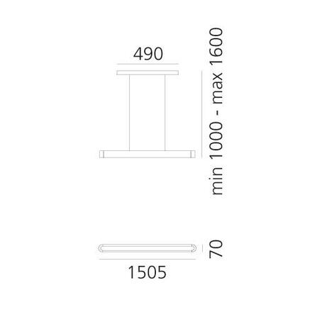 Artemide TALO 150 LED S stmív. bílá 1926010A