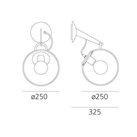 Artemide MICONOS nást. 25 A020100