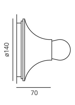 Artemide TETI transp.oranžová (po 1 ks.) A048110