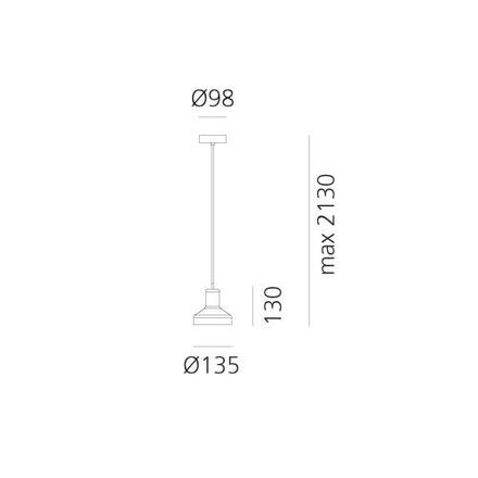 Artemide Stablight A - zelený jantar DAL0027M12