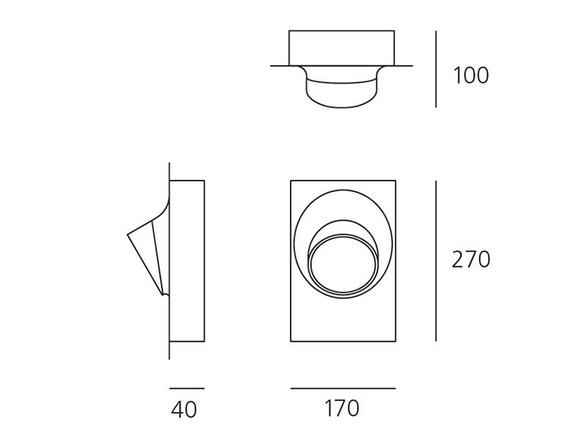 Artemide Ciclope zapuštěné rez T081510