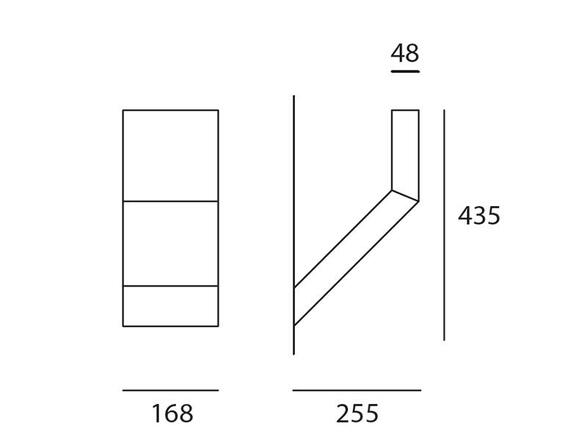 Artemide Chilone nástěnné šedá / bílá T082400