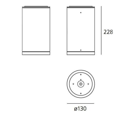 Artemide Calumet 13 stropní 38d 3000K T41961LW00