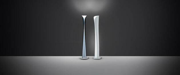 Artemide Cadmo stojací lampa - LED - černá/bílá 2700K 1361W10A