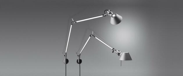 Artemide TOLOMEO stolní žárovk. černá 220V bez podstavce A004430