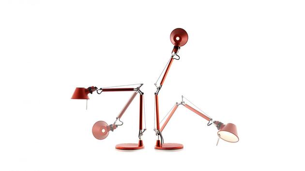 Artemide Tolomeo Micro stolní, stojací, nástěnná lampa LED 2700K - tělo lampy A0103W00