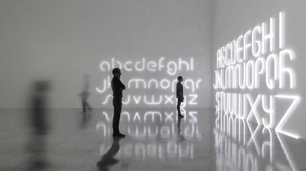 Artemide Alphabet of Light - číslo 8 1200800A